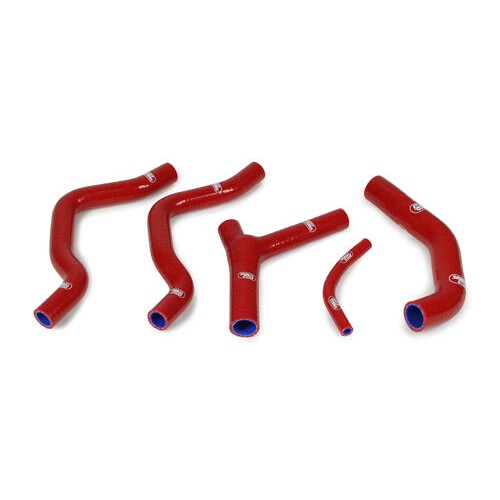 Samco Sport Honda Red Off Road Radiator Hose Kit - CR 500 1985-1988
