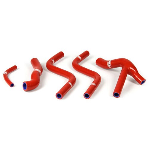 Samco Sport Honda Red Off Road Radiator Hose Kit - CR 250 R 1985-1987