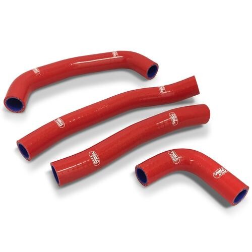 Samco Sport Honda Red Off Road Radiator Hose Kit - CRF 450 R 2017-2020