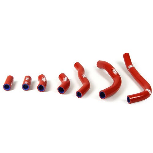 Samco Sport Honda Red Off Road Radiator Hose Kit - CRF 450 R OEM Design 2009-2012