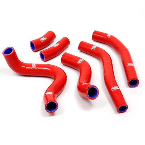 Samco Sport Honda Red Off Road Radiator Hose Kit - CRF 450 R OEM Design 2015-2016