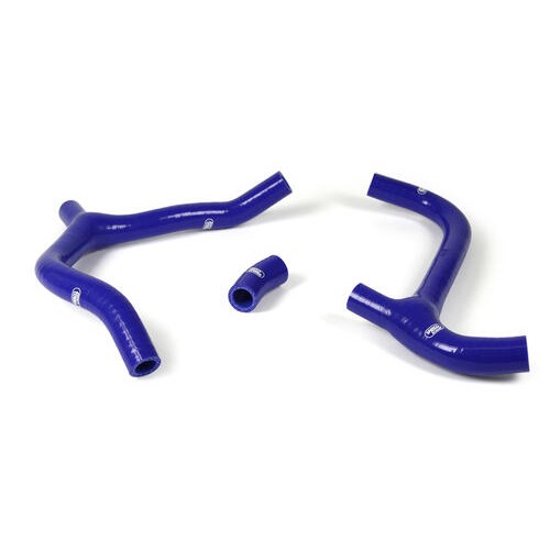 Samco Sport Honda Blue Off Road Radiator Hose Kit - CRF 450 R 'Y' Piece Race Design 2009-2012