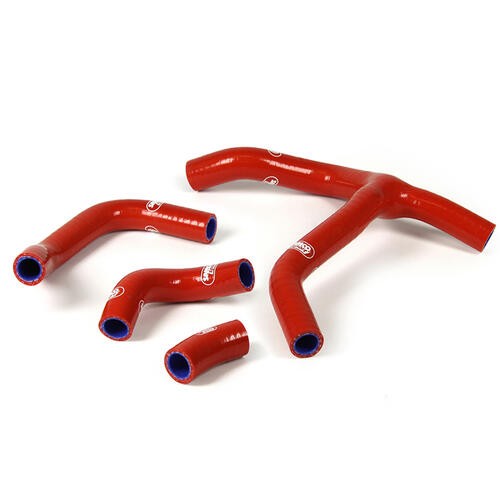 Samco Sport Honda Red Off Road Radiator Hose Kit - CRF 450 R 'Y' Piece Race Design 2013-2014