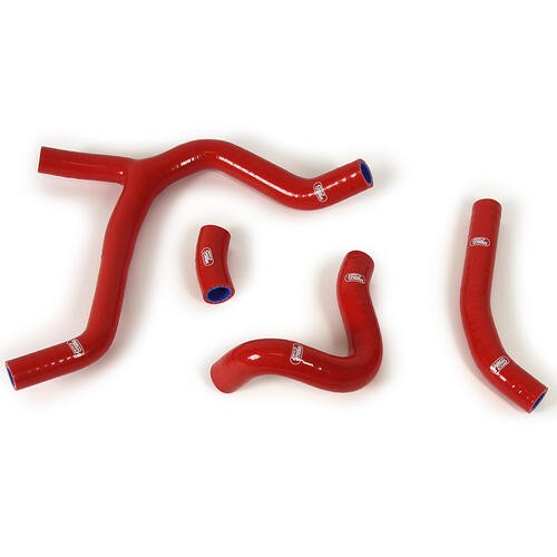 Samco Sport Honda Red Off Road Radiator Hose Kit - CRF 450 R 'Y' Piece Race Design 2015-2016