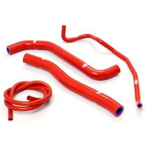 Samco Sport Honda Red Off Road Radiator Hose Kit - CRF 250 Rally 2017-2018