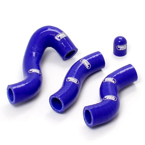 Samco Sport Husqvarna Blue Off Road Radiator Hose Kit - FE 450 Thermostat Bypass 2014-2016