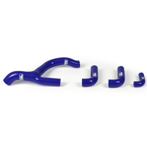 Samco Sport Husqvarna Blue Off Road Radiator Hose Kit - FE 350 *** 'Y' Piece Race Design 2014-2016