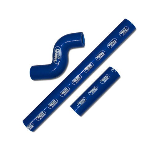 Samco Sport Husqvarna Blue Off Road Radiator Hose Kit - TE 250i Thermostat Bypass 2018-2019