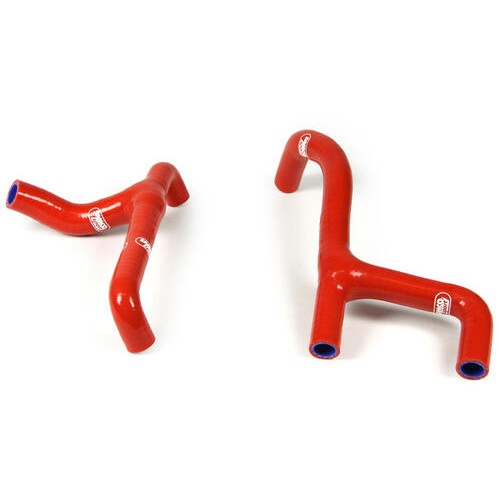 Samco Sport Husqvarna Red Off Road Radiator Hose Kit - TI 300 Thermostat Bypass *** 2010-2013