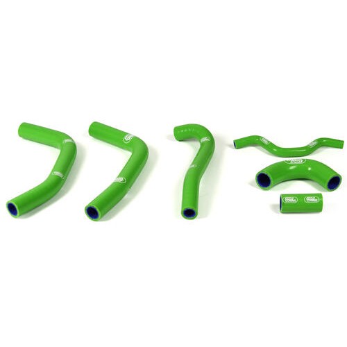 Samco Sport Kawasaki Green Off Road Radiator Hose Kit - KX 250 F OEM Design 2009-2016