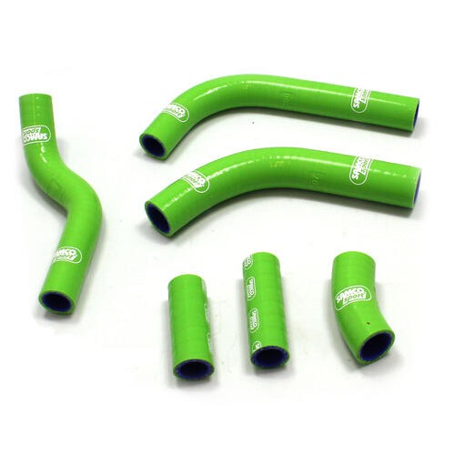 Samco Sport Kawasaki Green Off Road Radiator Hose Kit - KX 450 F OEM Design 2016-2018