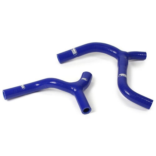 Samco Sport Kawasaki Blue Off Road Radiator Hose Kit - KX 450 F 'Y' Piece Race Design 2016-2018