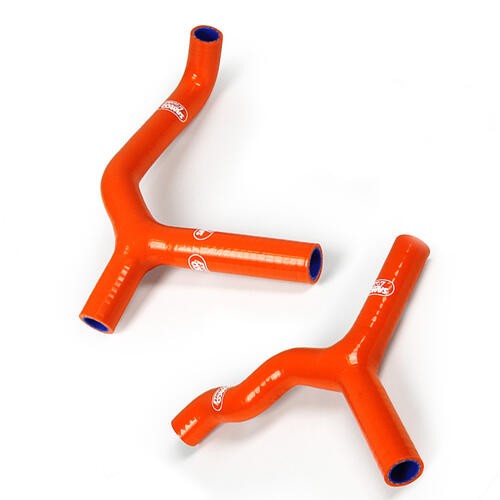 Samco Sport KTM Orange Off Road Radiator Hose Kit - 85 SX 'Y' Piece Race Design 2013-2017