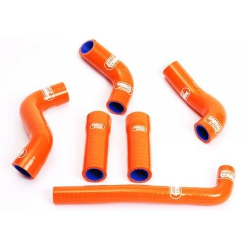 Samco Sport KTM Orange Off Road Radiator Hose Kit - 450 EXC OEM Design 2004-2007