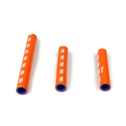 Samco Sport KTM Orange Off Road Radiator Hose Kit - 250 EXC Thermostat Bypass 2012-2016