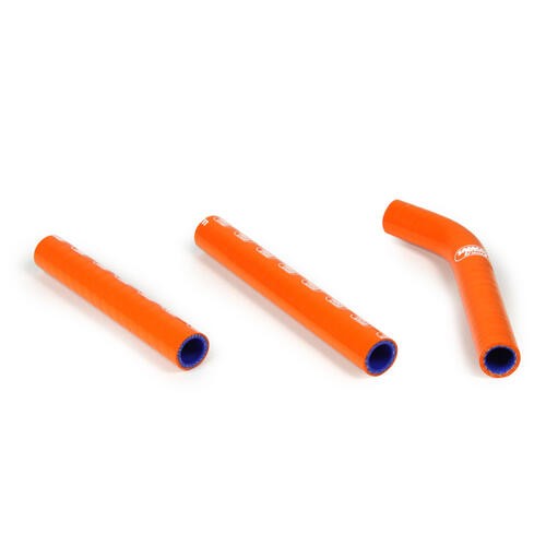 Samco Sport KTM Orange Off Road Radiator Hose Kit - 125 EXC 'Y' Piece Race Design 2012-2016