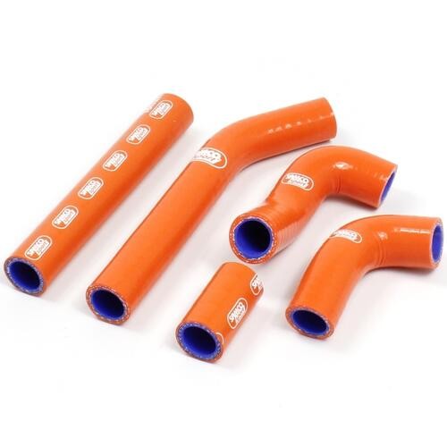 Samco Sport KTM Orange Off Road Radiator Hose Kit - 200 XC-W OEM Design 2012-2016