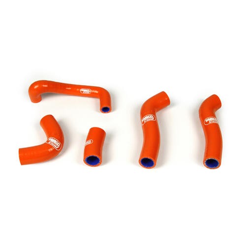 Samco Sport KTM Orange Off Road Radiator Hose Kit - 250 XCF-W OEM Design 2008-2011