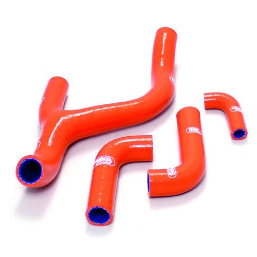 Samco Sport KTM Orange Off Road Radr. Hose Kit - 250 XCF-W/Six Days 'Y' Piece Race Design 2014-2016