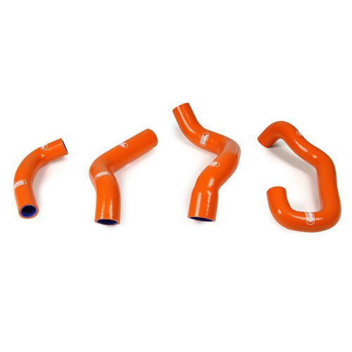 Samco Sport KTM Orange Off Road Radiator Hose Kit - 1190 Adventure R ** OEM Design ** 2013-2016