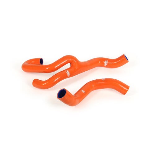 Samco Sport KTM Orange Off Road Radr. Hose Kit - 1190 Adventure R  'Y' Piece Race Design  2013-2016