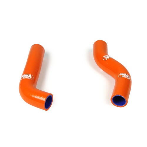 Samco Sport KTM Orange Off Road Radiator Hose Kit - 690 Supermoto R 2007-2010