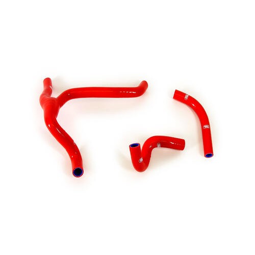 Samco Sport Suzuki Red Off Road Radiator Hose Kit - RM Z 450 'Y' Piece Race Design 2015-2017