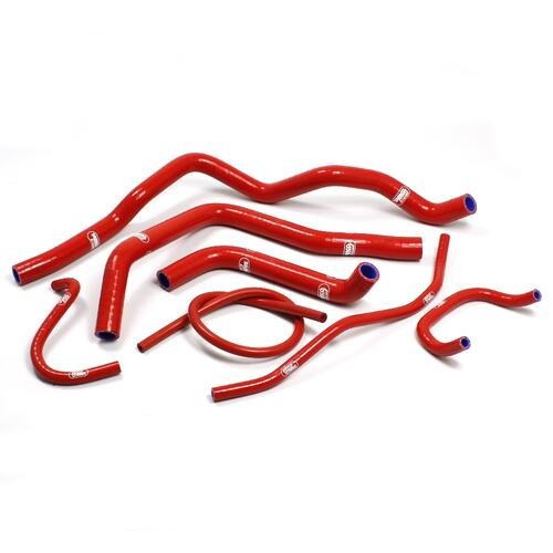 Samco Sport Honda Red Silicone Radiator Coolant (ATV) Hose Kit - PILOT FL400R 1989-1990