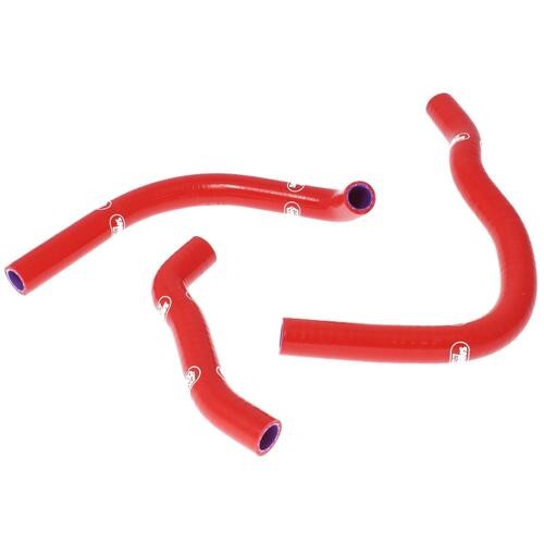 Samco Sport Honda Red Silicone Radiator Coolant (ATV) Hose Kit - TRX 250 R 1986-1987