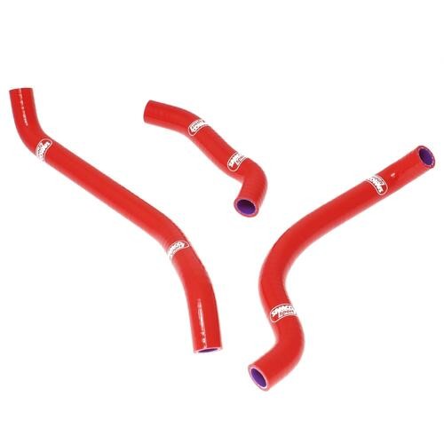 Samco Sport Honda Red Silicone Radiator Coolant (ATV) Hose Kit - TRX 250 R 1988-1989