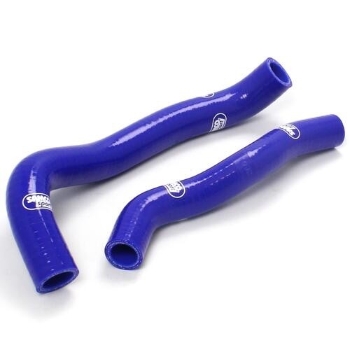 Samco Sport Suzuki Blue Silicone Radiator Coolant (ATV) Hose Kit - LTZ 400 2003-2008
