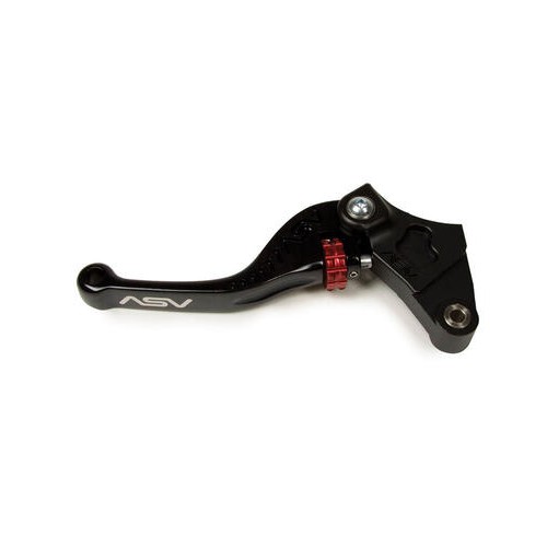 ASV F3 Unbreakable Shorty Blue Brake + Clutch Levers Kit Pair Pack KX