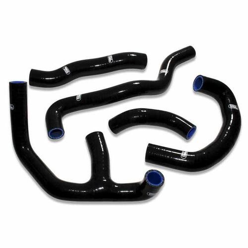Samco Sport Aprilia Black Radiator Hose Kit - RS 250 All Years