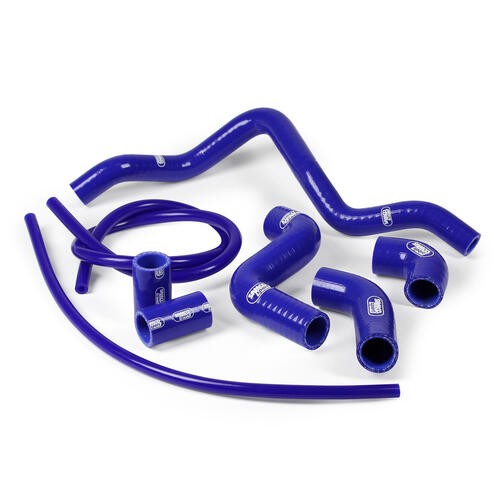 Samco Sport Aprilia Blue Radiator Hose Kit - RSV 4/RF/RR 2009-2019