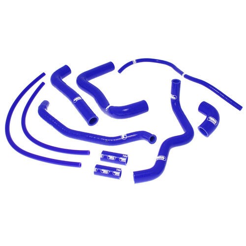 Samco Sport Aprilia Blue Radiator Hose Kit - RSV 1000 Tuono R 2006-2010