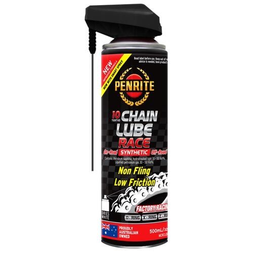 Penrite 10 Tenths Chain Lube Race 0.5 L (Pack of 6)
