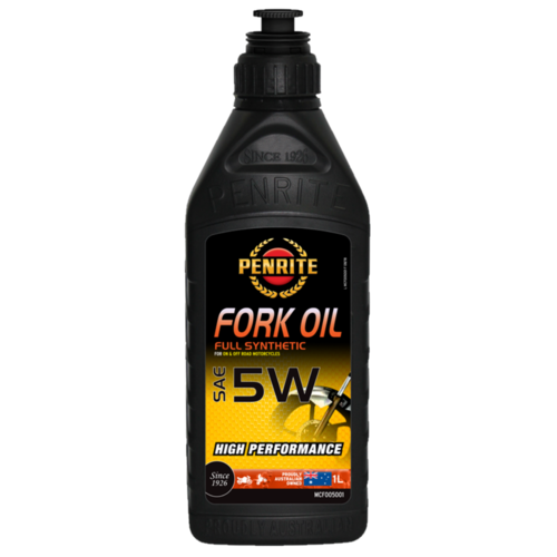 Penrite Motorcycle Fork Oil 5W 1 L (Pack of 6)