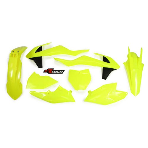 Rtech KTM Neon Yellow Limited Edition Plastic Kit XC 250-300 2017-2018