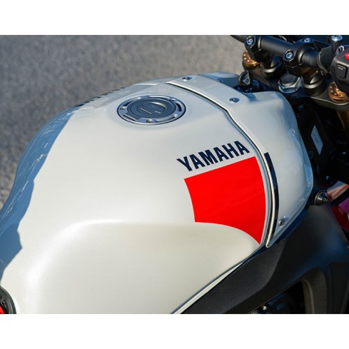 Race-inspired fuel tank